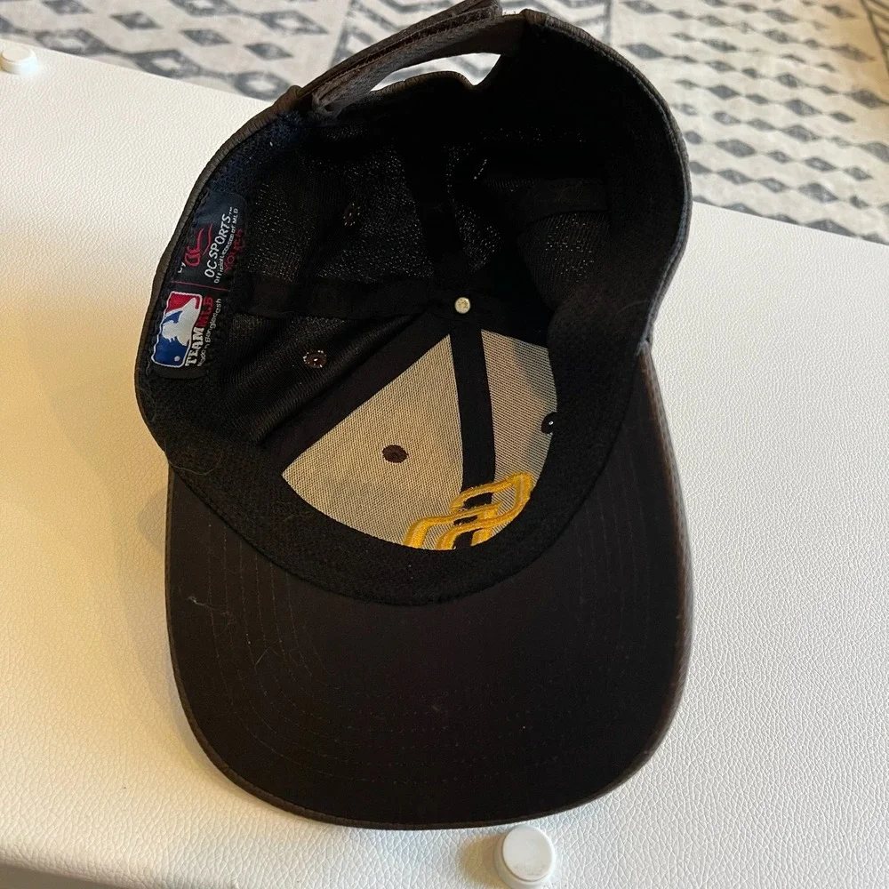 San Diego Padres Youth Baseball Cap OC Sports Brown Yellow Team MLB Adjustable